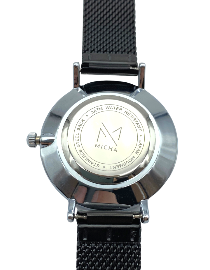 Classico / White & Silver / Black Steel