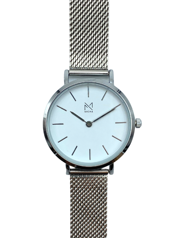 Classico / White & Silver / Silver Steel