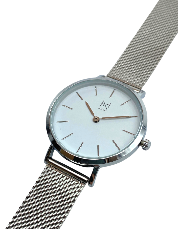 Classico / White & Silver / Silver Steel