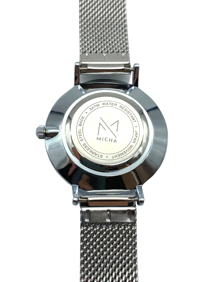 Classico / White & Silver / Silver Steel