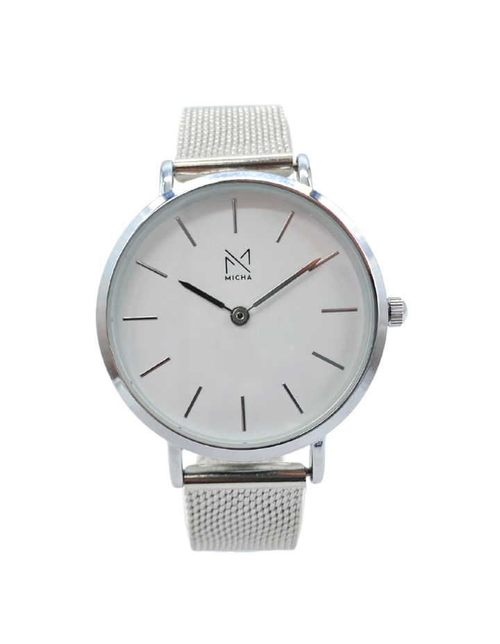 Classico / White & Silver / Silver Steel
